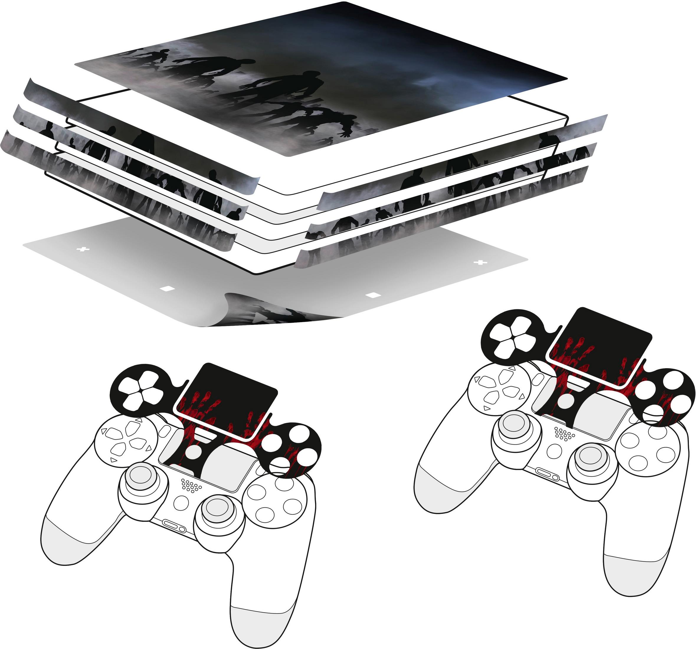 SPEEDLINK SL-450700-ZOMBIE Zombie STICKER Zubehör PRO PS4, & PS4 CONTROLLER, für