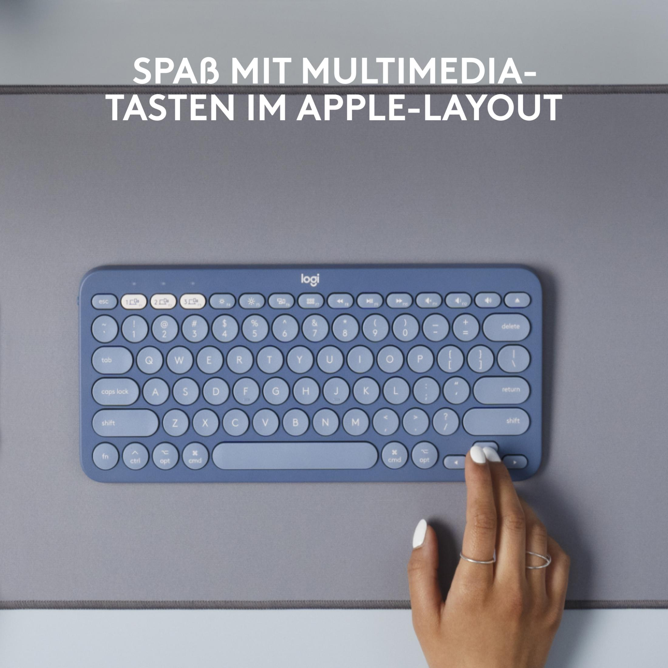 MULTI-DEVICE Tastatur K380 BLUETOOTH KEY, FOR MAC LOGITECH 920-011173