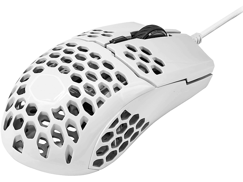 Maus, Weiß MM-710-WWOL1 Maus, WHITE MASTER COOLER Gaming