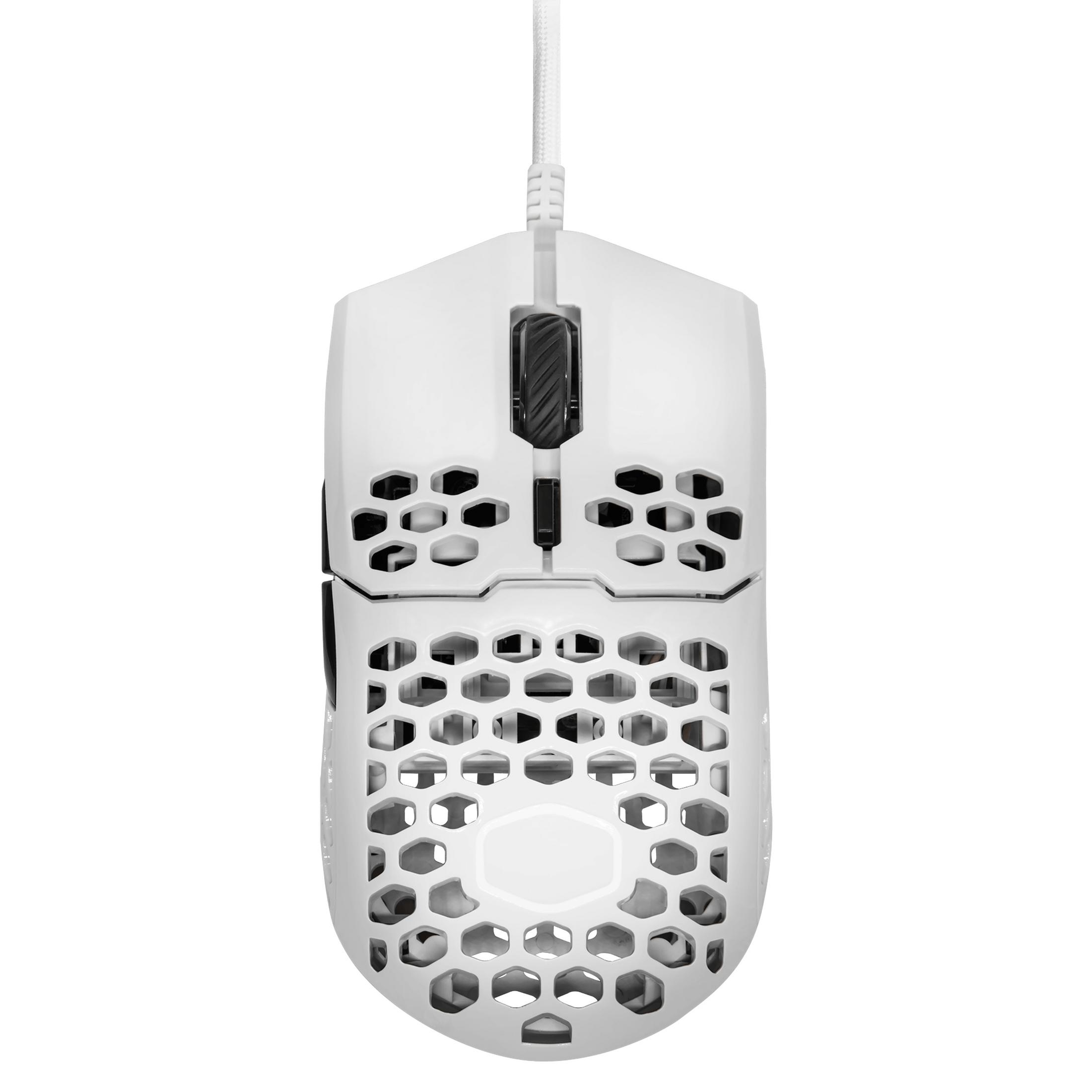 Maus, Weiß WHITE Gaming Maus, MM-710-WWOL1 COOLER MASTER