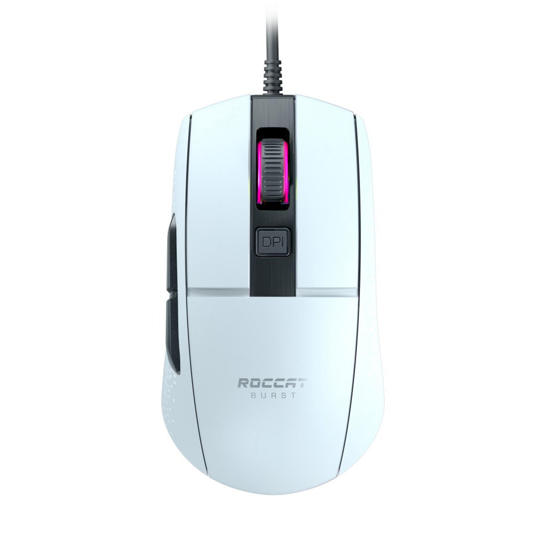 ROC-11-751 Gaming Weiß ROCCAT WI BURST Maus, CORE MOUSE