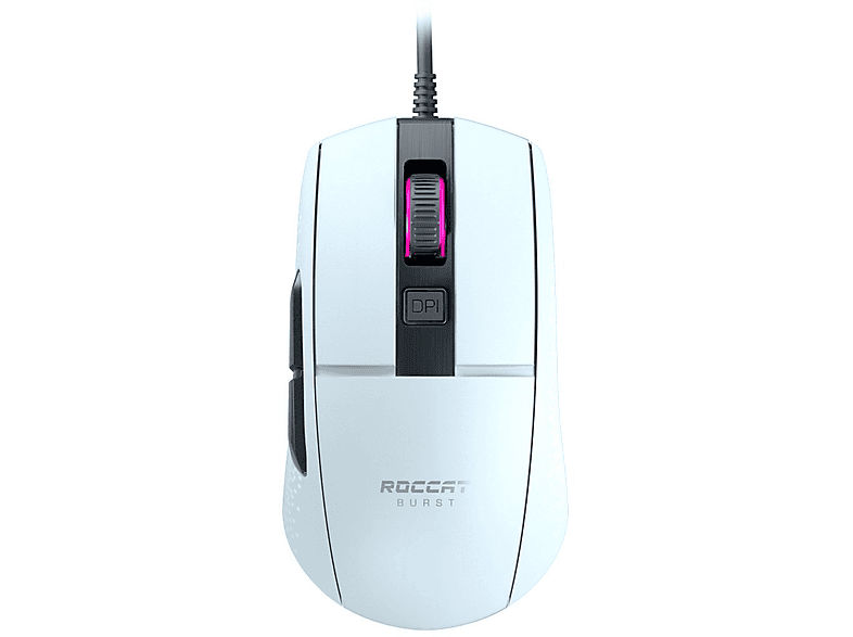 ROCCAT ROC-11-751 MOUSE BURST CORE WI Gaming Maus, Weiß