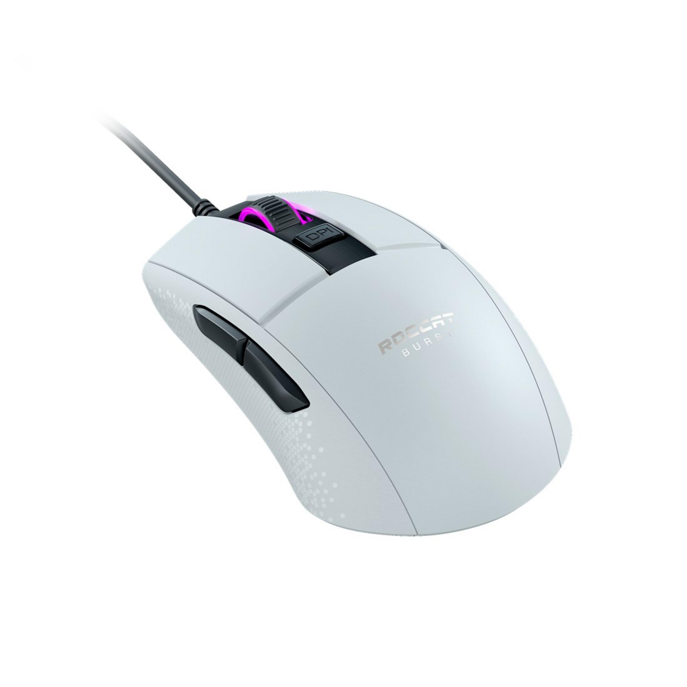 BURST Gaming Weiß CORE ROCCAT Maus, MOUSE ROC-11-751 WI