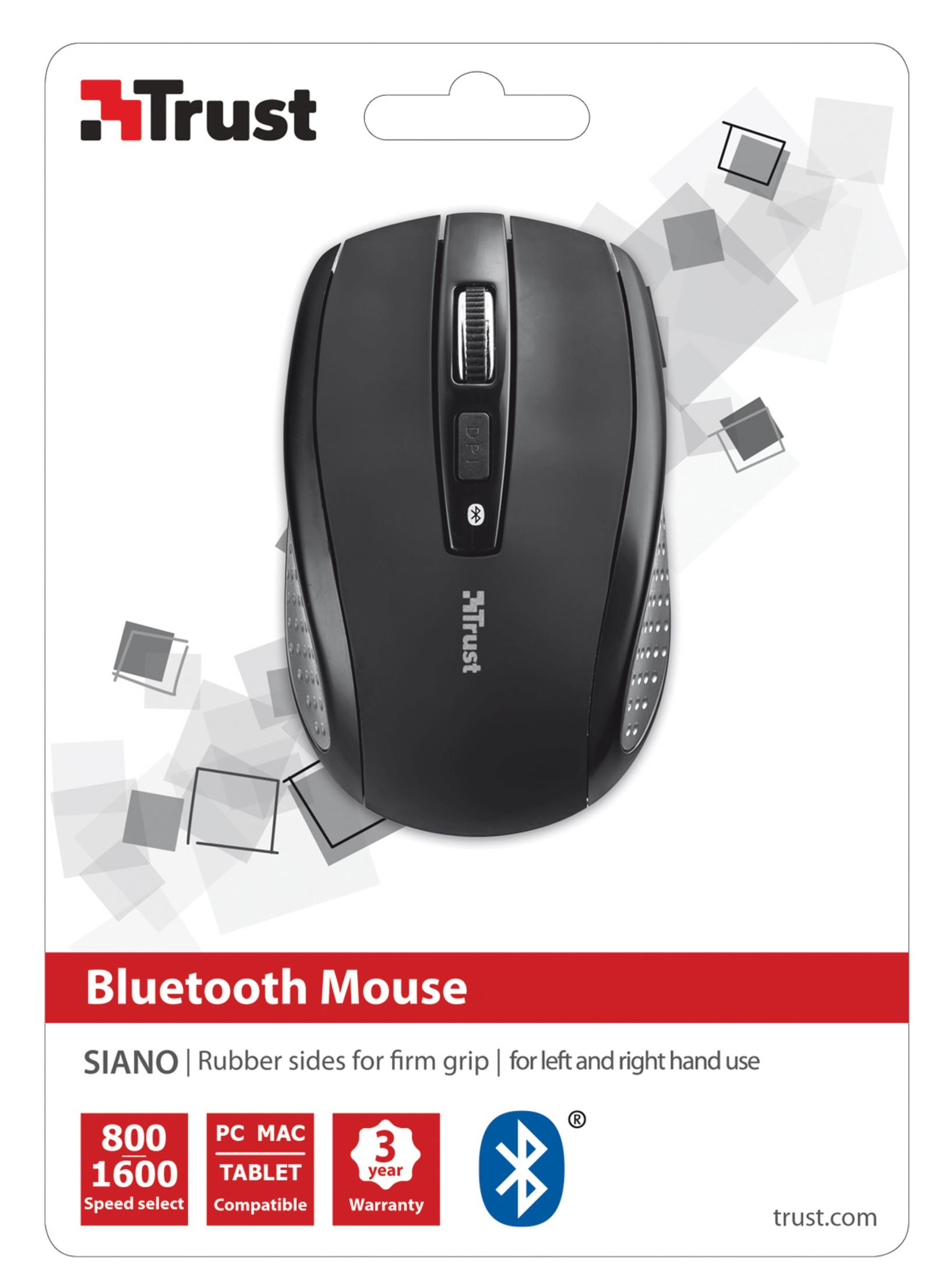 MSE SIANO TRUST BLUETOOTH 20403 Funkmaus, Schwarz