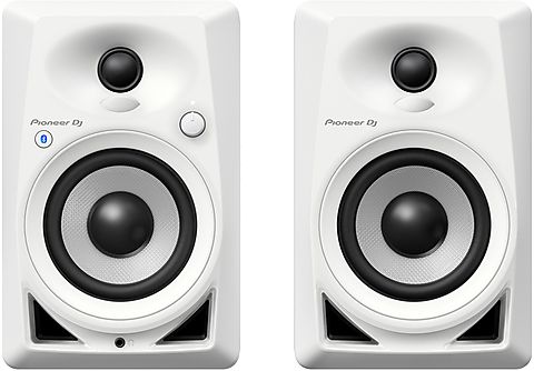 PIONEER DJ DM 40 BT-W WEISS 1PAAR Dektop-Monitorlautsprecher, Weiß