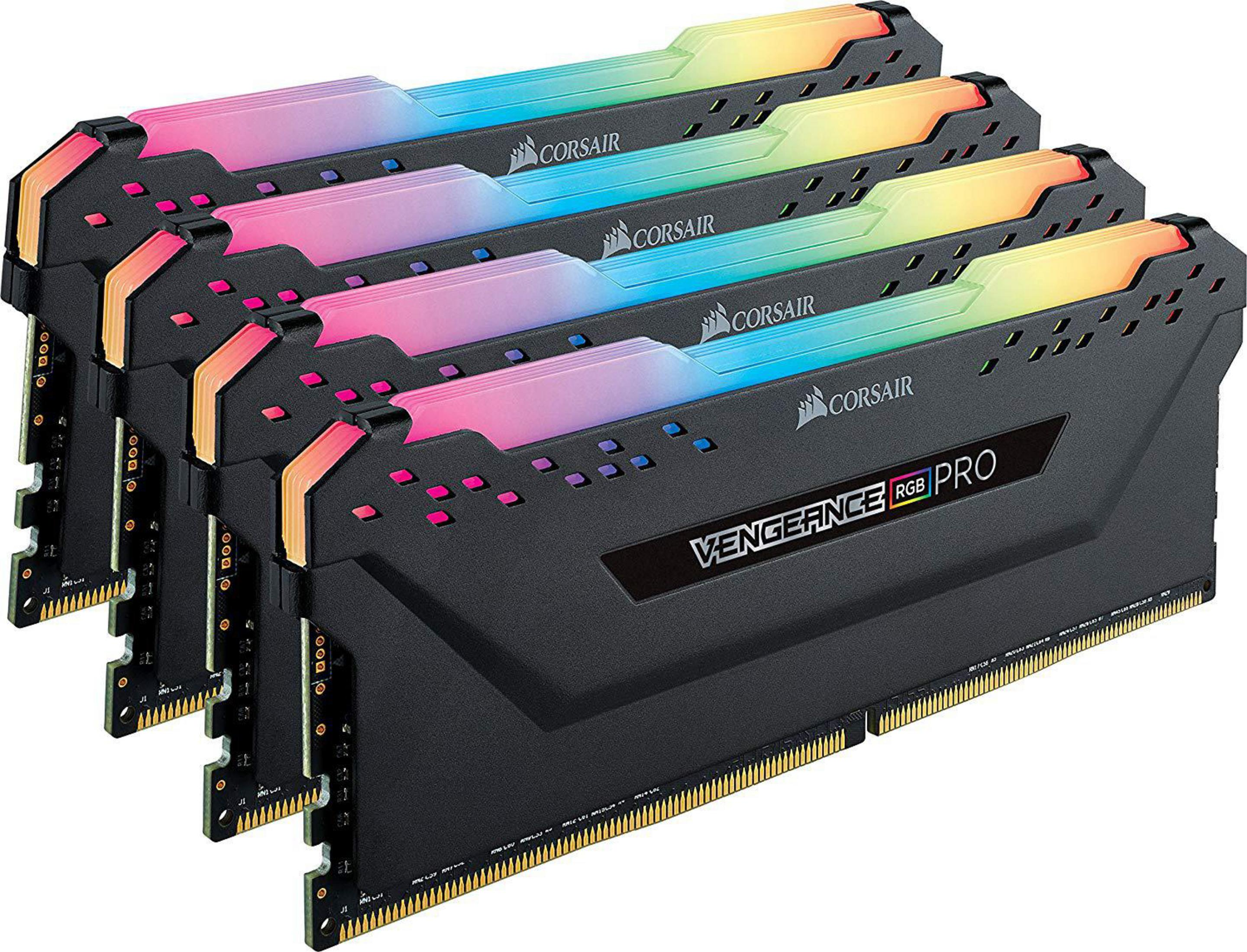 メモリー CORSAIR 32GB DDR4 3200MHz CORSAIR VENGEANCE LPX DDR4 3200MHZ 32GB 2X 16GB Arbeitsspeicher 32