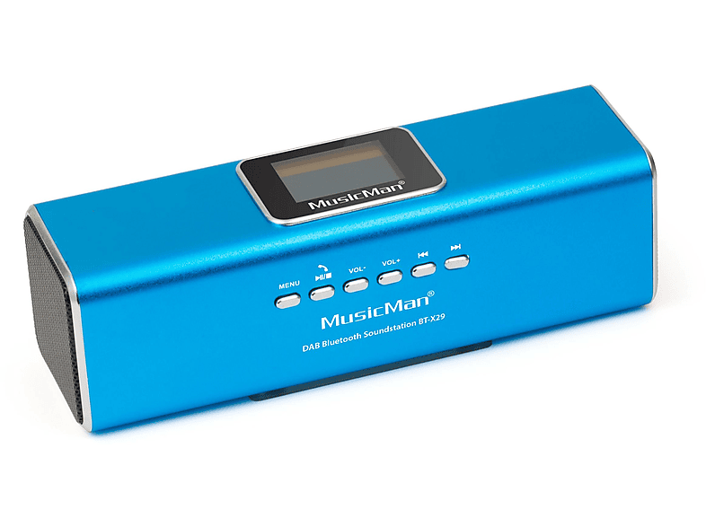 TECHNAXX 4671 BT-X 29 BLAU MUSICMAN Soundstation 32 GB, Blau | Mp4-Player