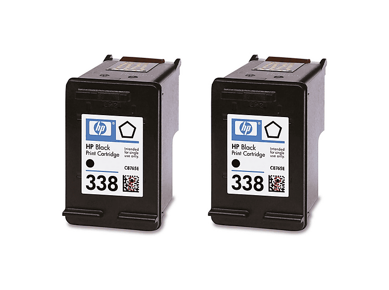 HP CB 331 EE NR.338 2ER SCHWARZ Tintenpatrone Schwarz (CB331EE ...