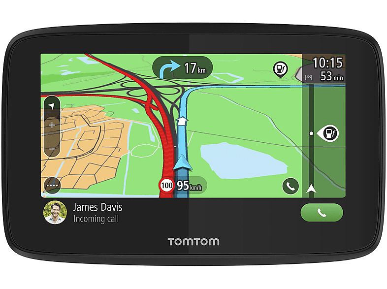 GPS - 1PN5.002.07/MSH TOMTOM, 5 , Europa Mapas, 1 h horas, Negro