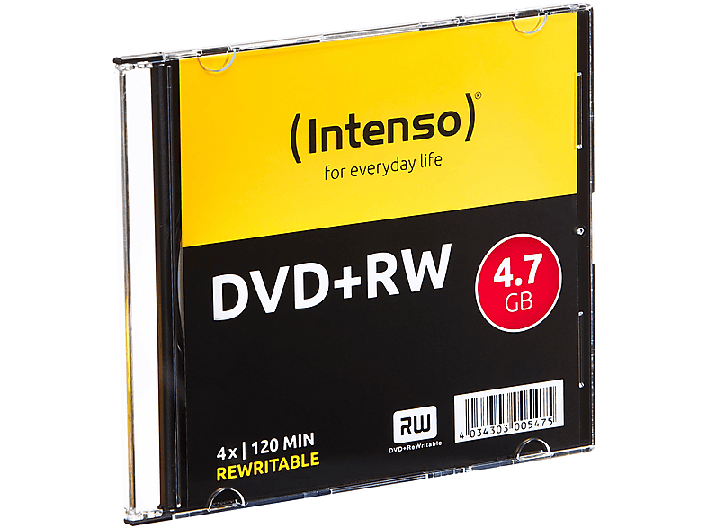 INTENSO 4211632 DVD+RW 4X 10ER SLIM DVD+RW Rohlinge