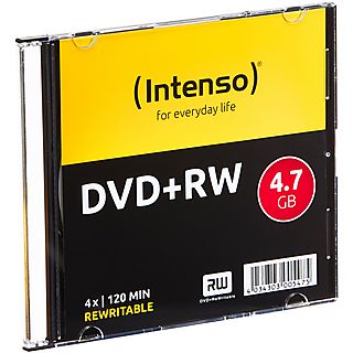 INTENSO 4211632 DVD+RW 4X 10ER SLIM DVD+RW Rohlinge