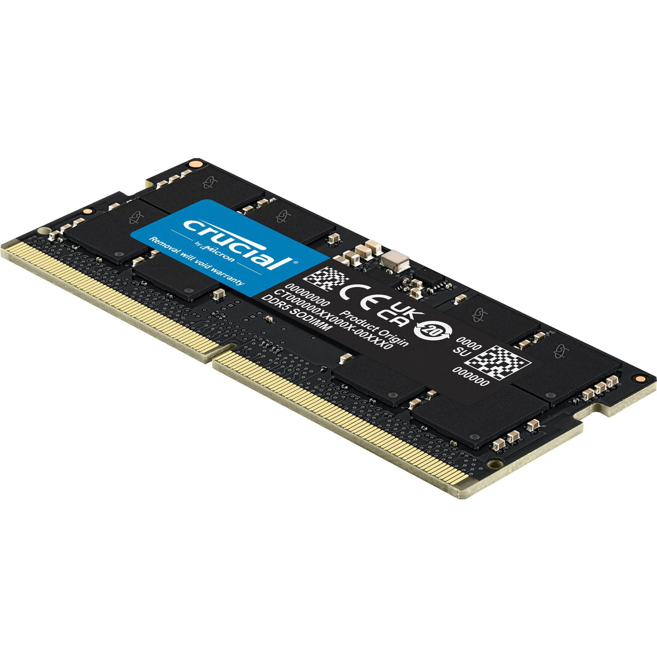 CRUCIAL CT16G56C46S5 16GB DDR5-5600 SODIMM CL46 (16GBIT