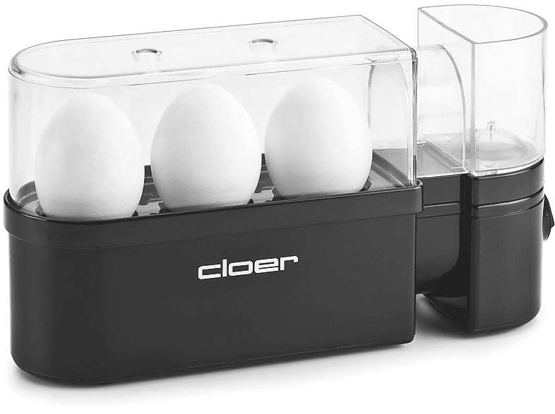CLOER 6020 Eierkocher(Anzahl Eier: SCHWARZ 3)