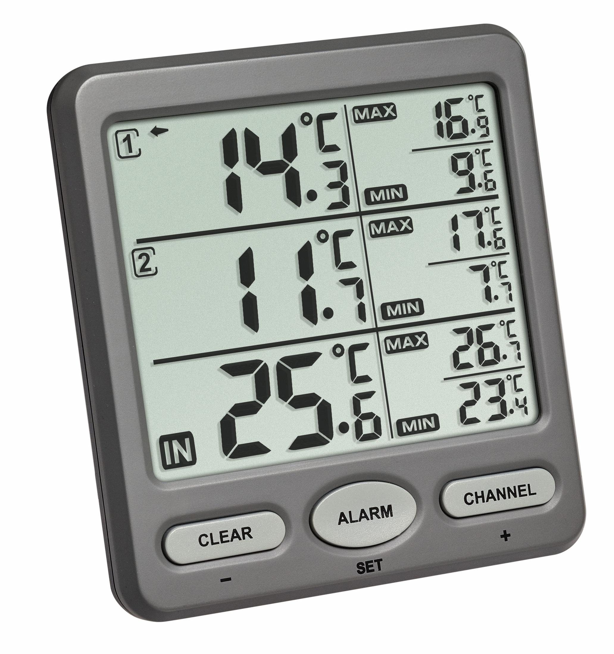 TFA 30.3062.10 FUNK-THERMOMETER Funk-Thermometer INKL. SENDER 2