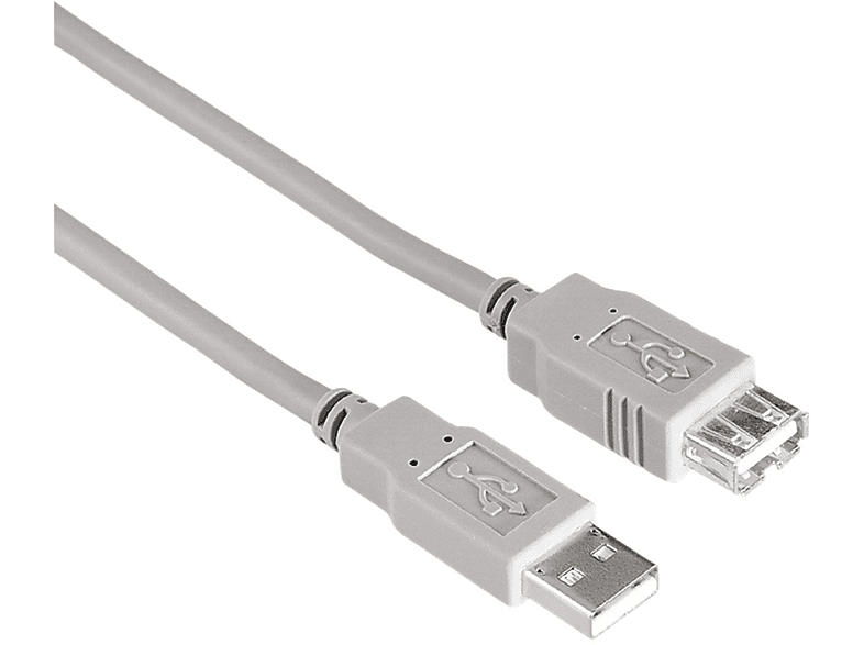 HAMA 030619 USB Verlängerungskabel VERL.KAB.1,8M I.P.10