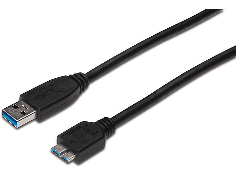 3.0 ANSCHLUSSKABEL AK-300117-003-S USB-Kabel DIGITUS USB