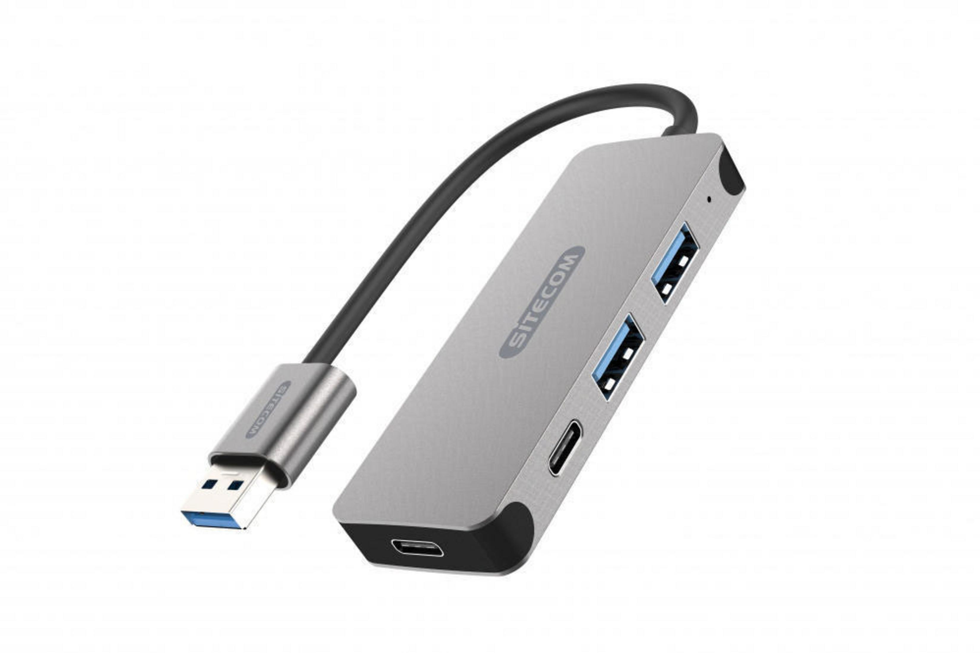USB 2XUSB-A2XUSB-C HUB USB-A CN-399 USB SITECOM Verteiler Hub, 3.1