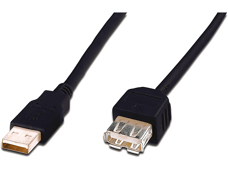 USB VERLÄNGERUNGSKABEL DIGITUS 2.0 AK-300202-030-S USB-Kabel