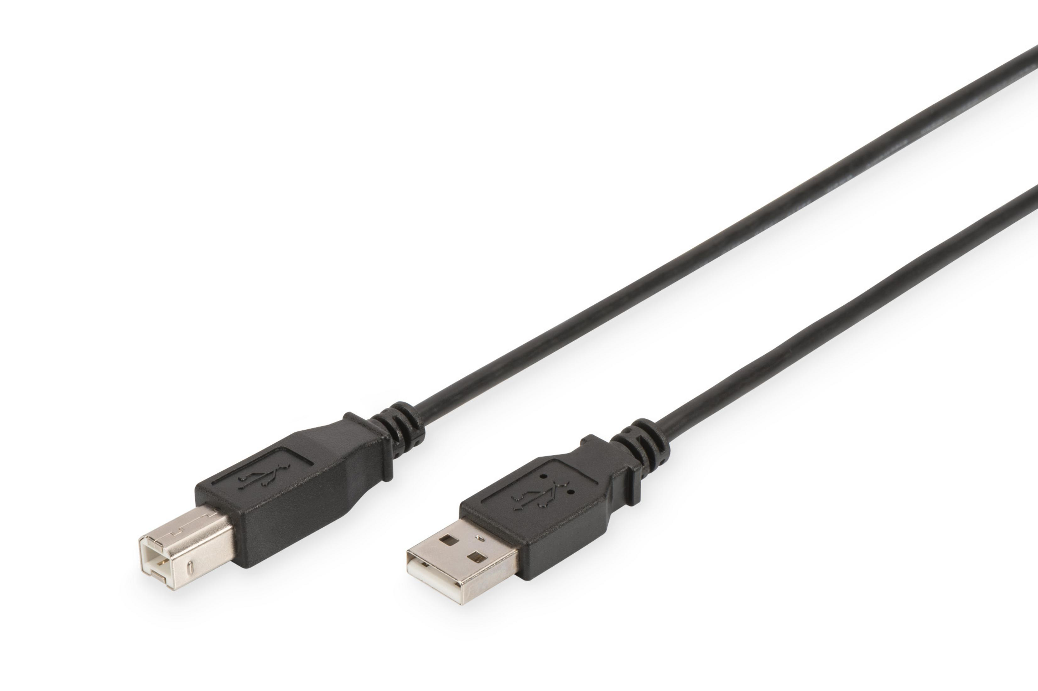 ANSCHLUSSKABEL USB 2.0 DIGITUS AK-300105-018-S USB-Kabel