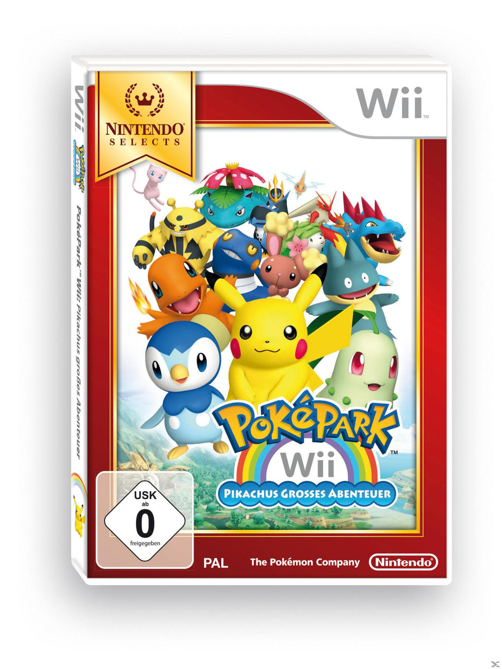 Das Cover eines Nintendo Wii-Spiels, Pokémon-Thema mit verschiedenen Charakteren.
