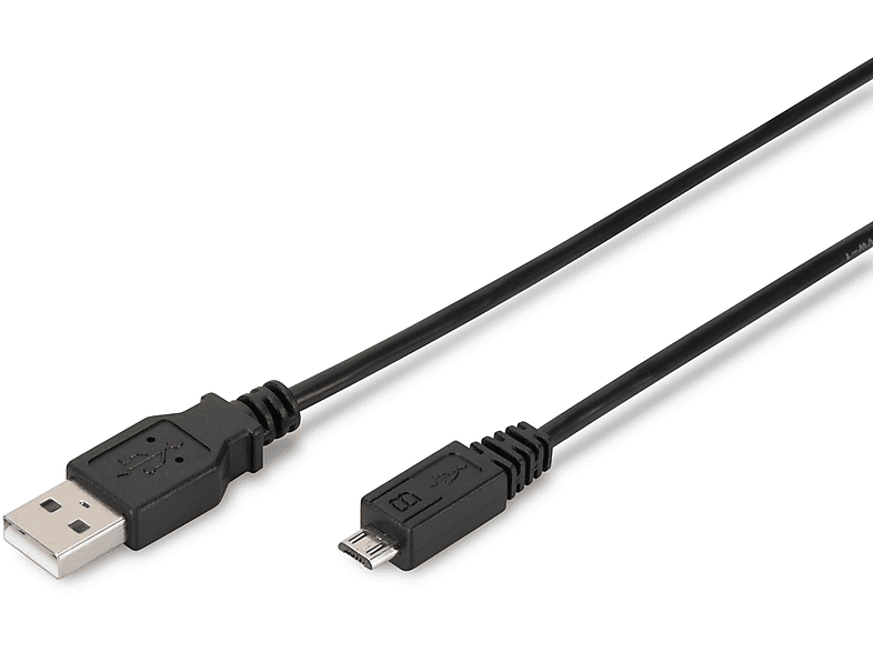 DIGITUS AK-300127-010-S MICRO USB 2.0 ANSCHLUSSKABEL USB-Kabel