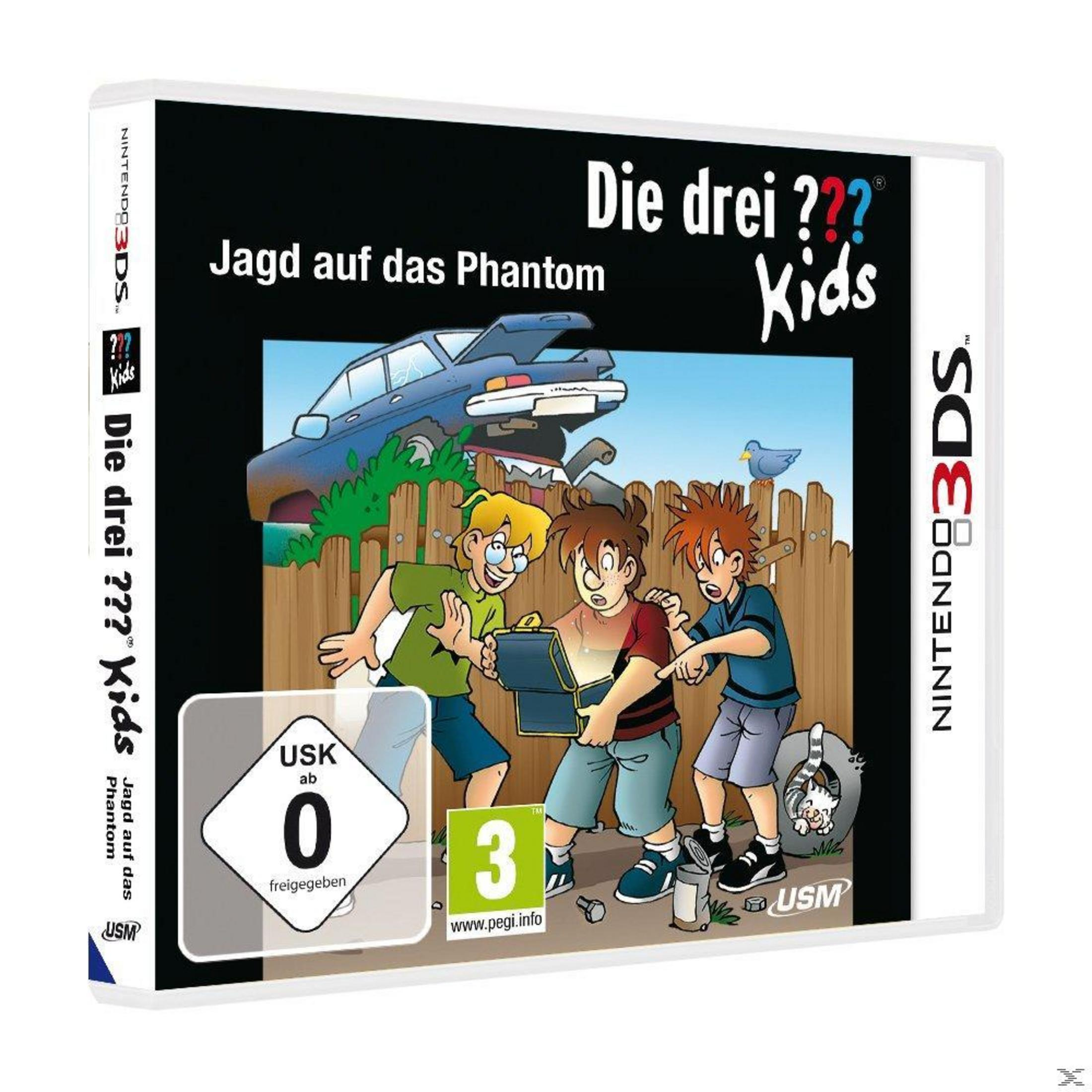 Nintendo 3DS die Drei ??? Fragezeichen Jagd auf Das Phantom in OVP