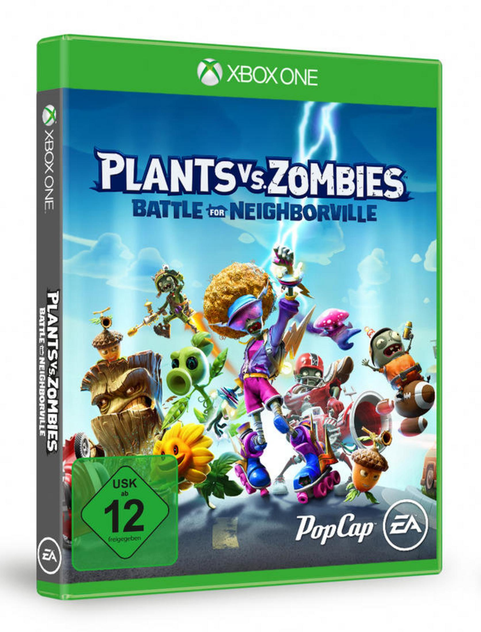 Plants vs. Zombies: Battle for Neighborville Spielbox für Xbox One.