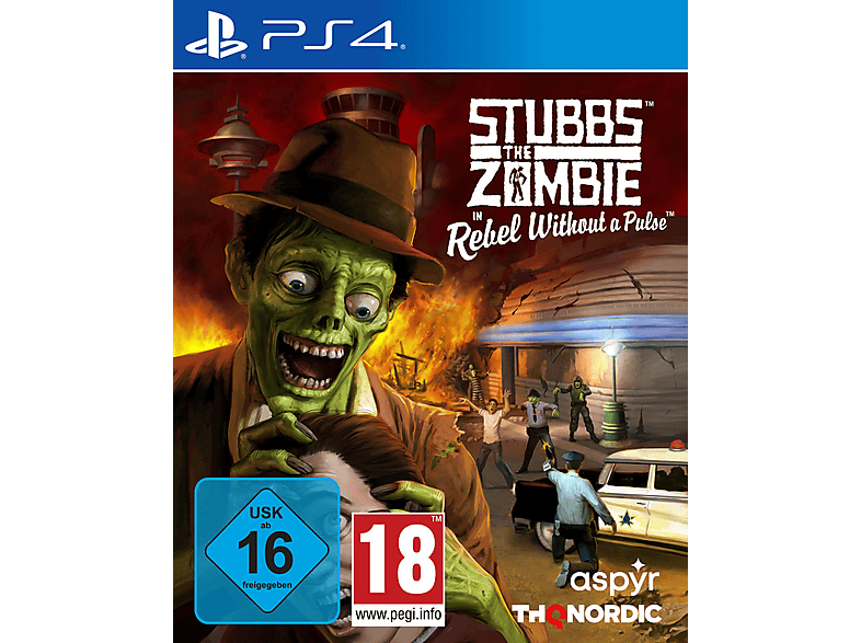 Stubbs the Zombie PS-4 4] [PlayStation Rebel Pulse a - Without in