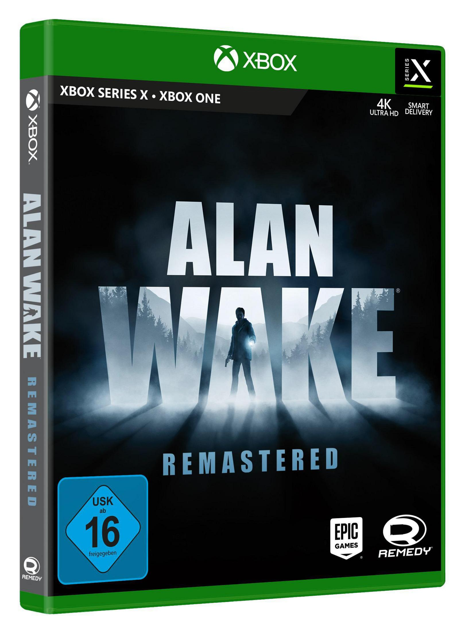Spielbox für "Alan Wake Remastered" für Xbox Series X und Xbox One.