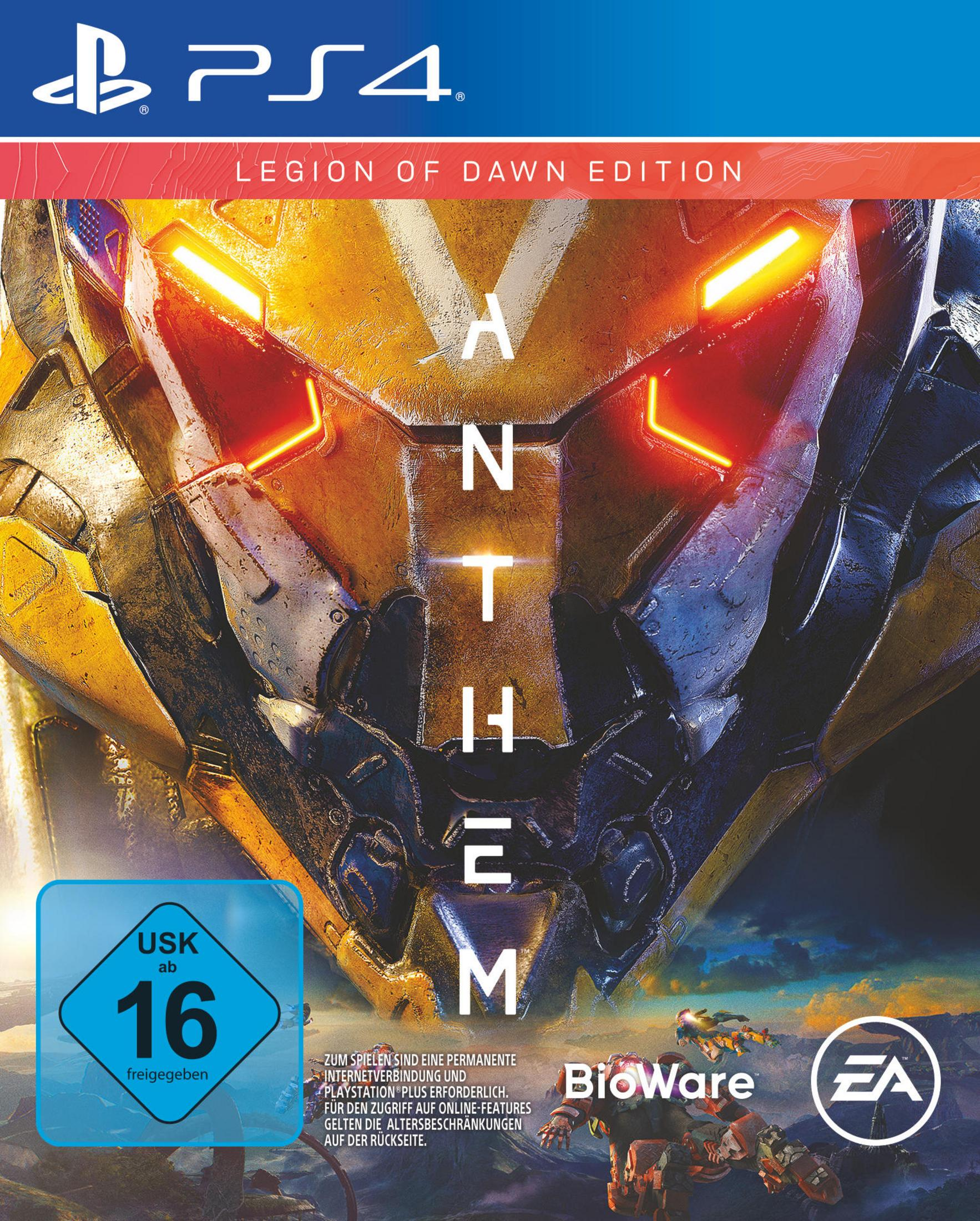 Dawn - Legion Edition Anthem [PlayStation of 4]