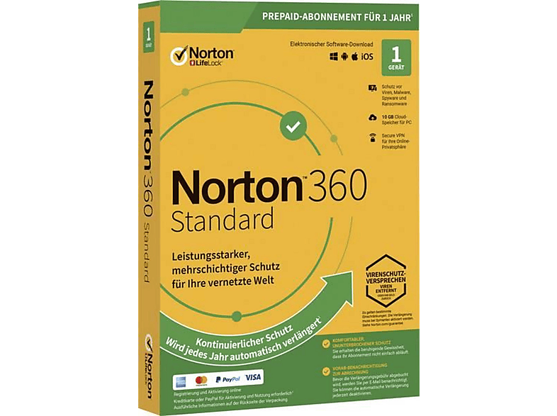 NORTON 360 STD 1D - [PC]