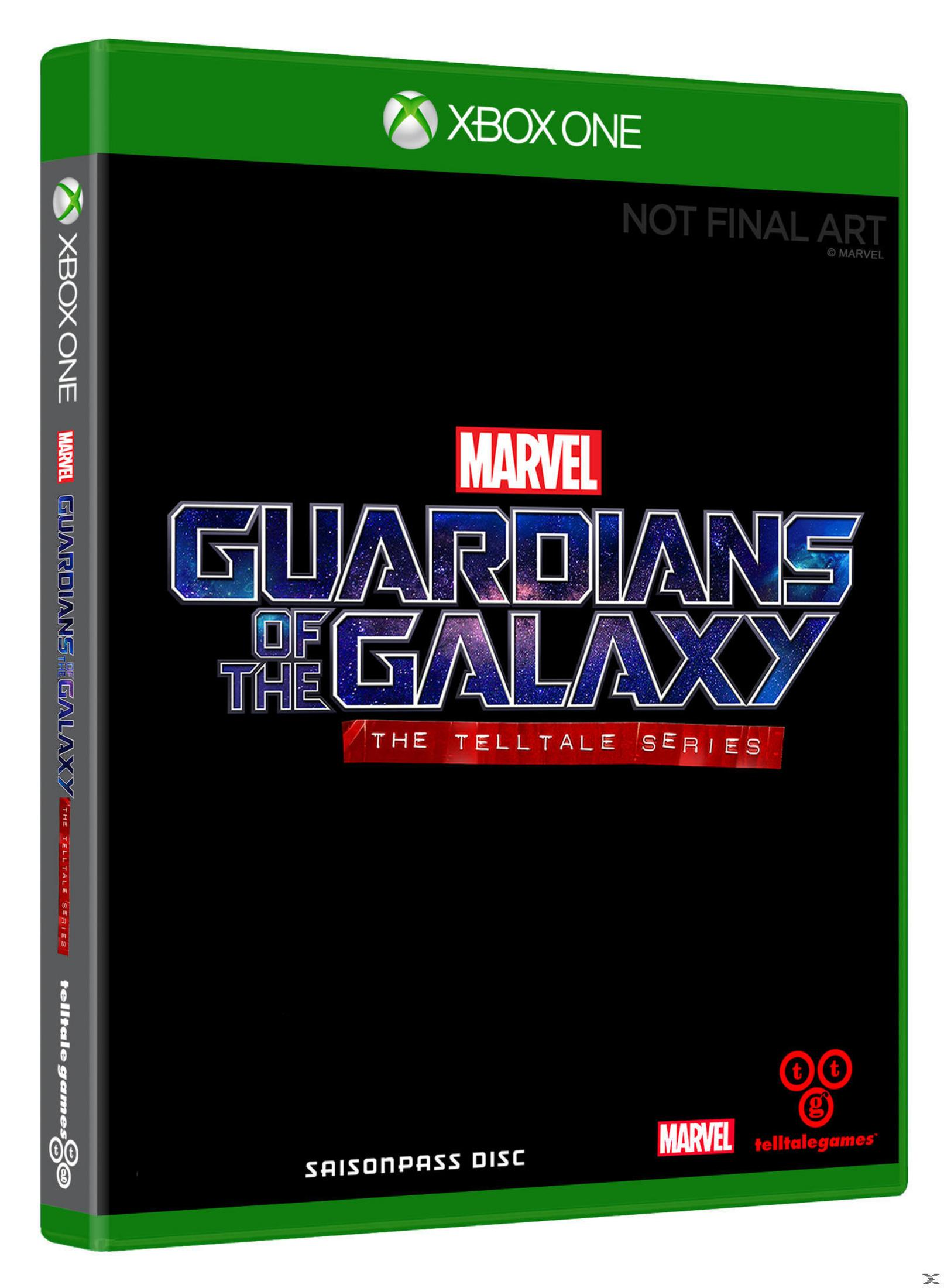 Xbox One-Spielbox: Marvel Guardians of the Galaxy: The Telltale Series.