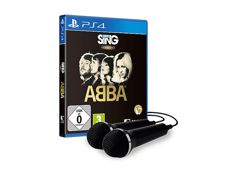 PS4 LETS SING ABBA (+2 MICS) - [PlayStation 4]