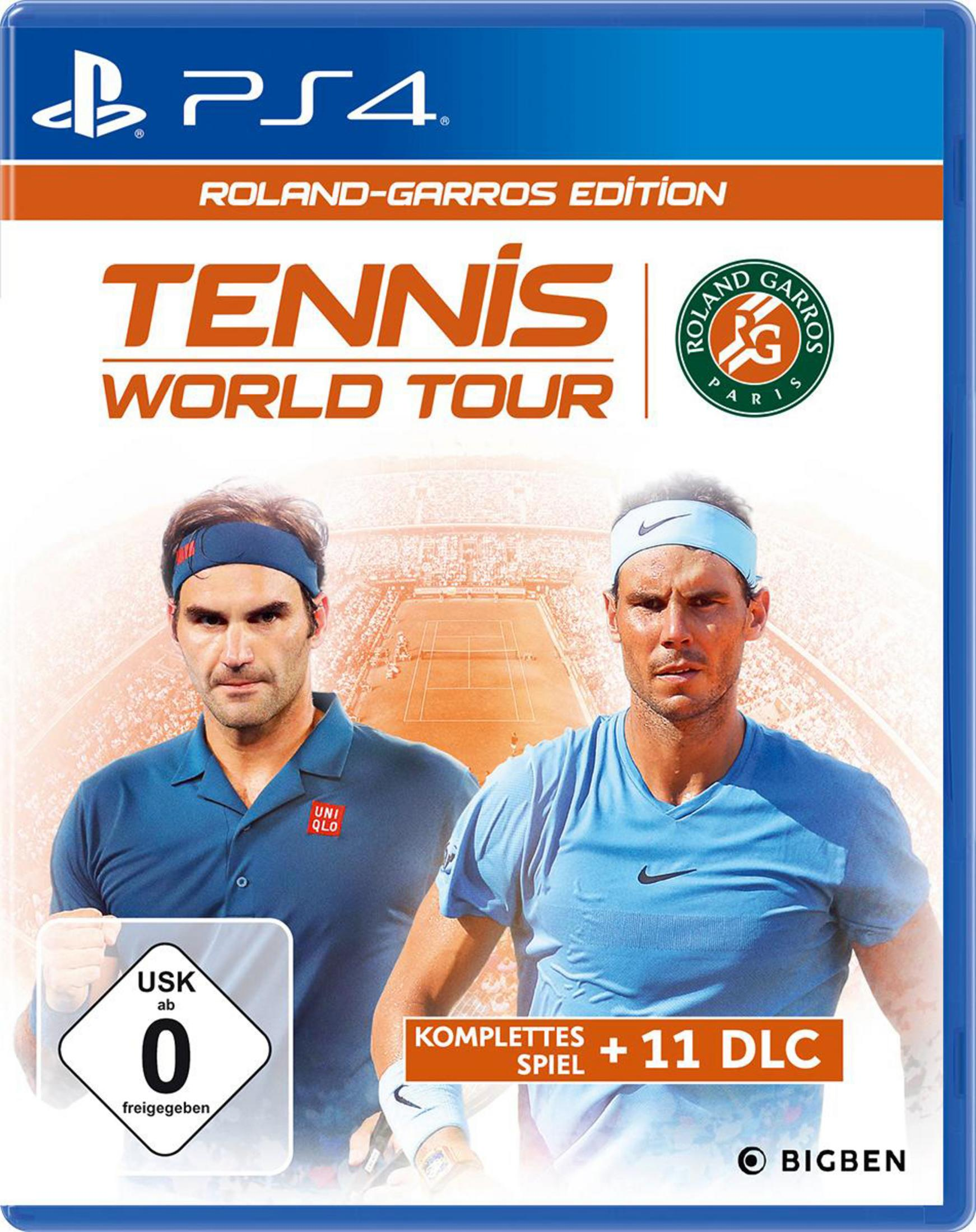 Tennis World - Tour Roland 4] Garros [PlayStation Edition - PS4