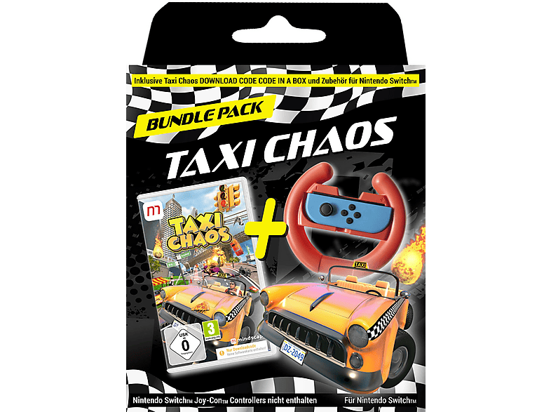 SW CIAB TAXI CHAOS RACING WHEEL BUNDLE - [Nintendo Switch]