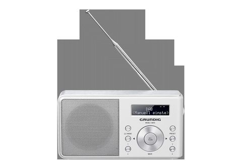 DAB+ Radio, GRUNDIG MUSIC 6000 SATURN PLL, Digital, FM, | DAB, Weiß DAB+, WEISS