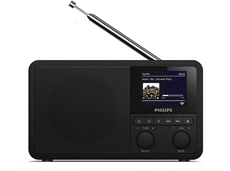 PHILIPS TAPR 802/12 DAB, radio, AM, FM, DAB+
