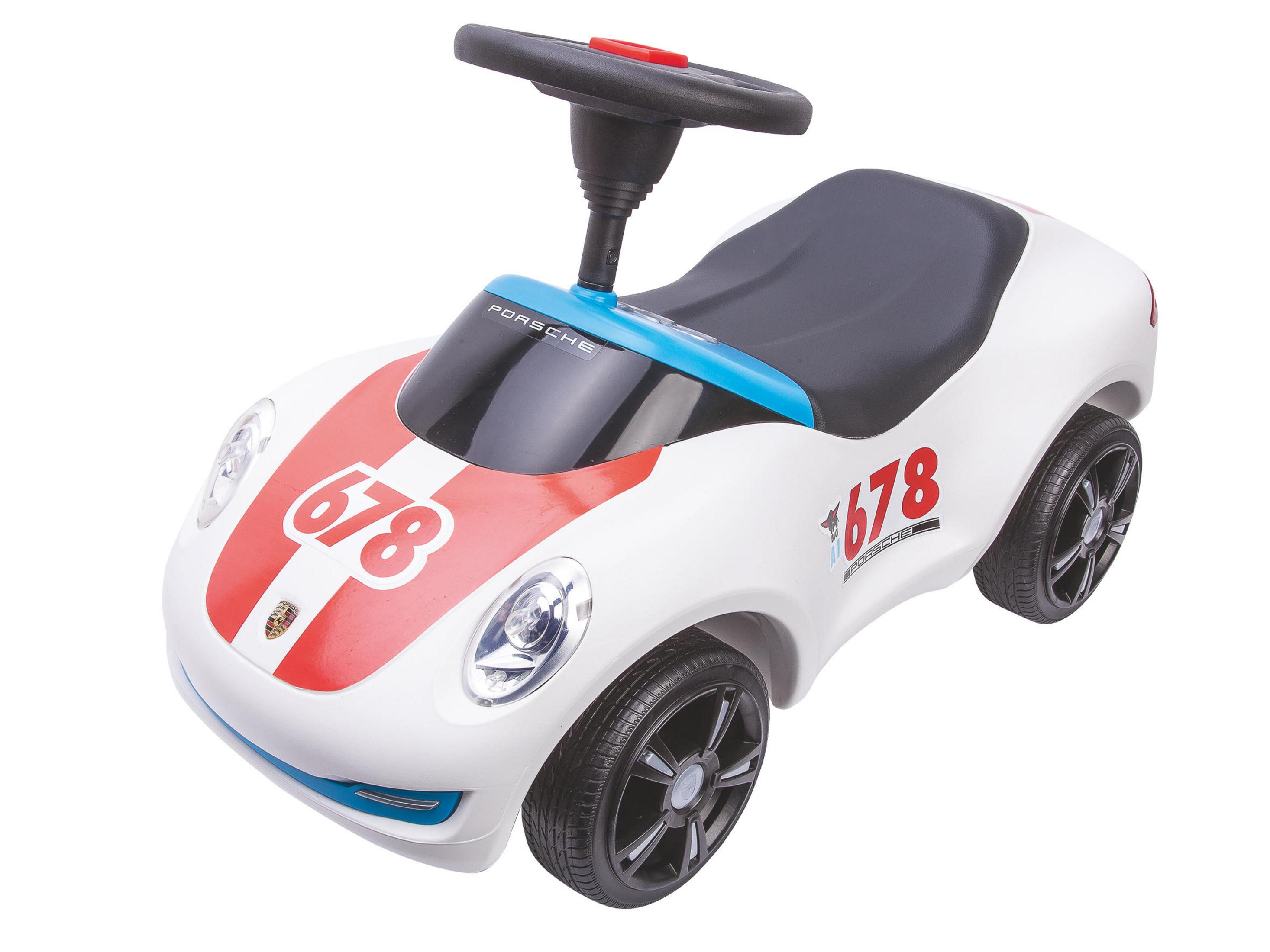 BIG 800056348 BABY-PORSCHE PREMIUM Weiß Bobby Car WEISS