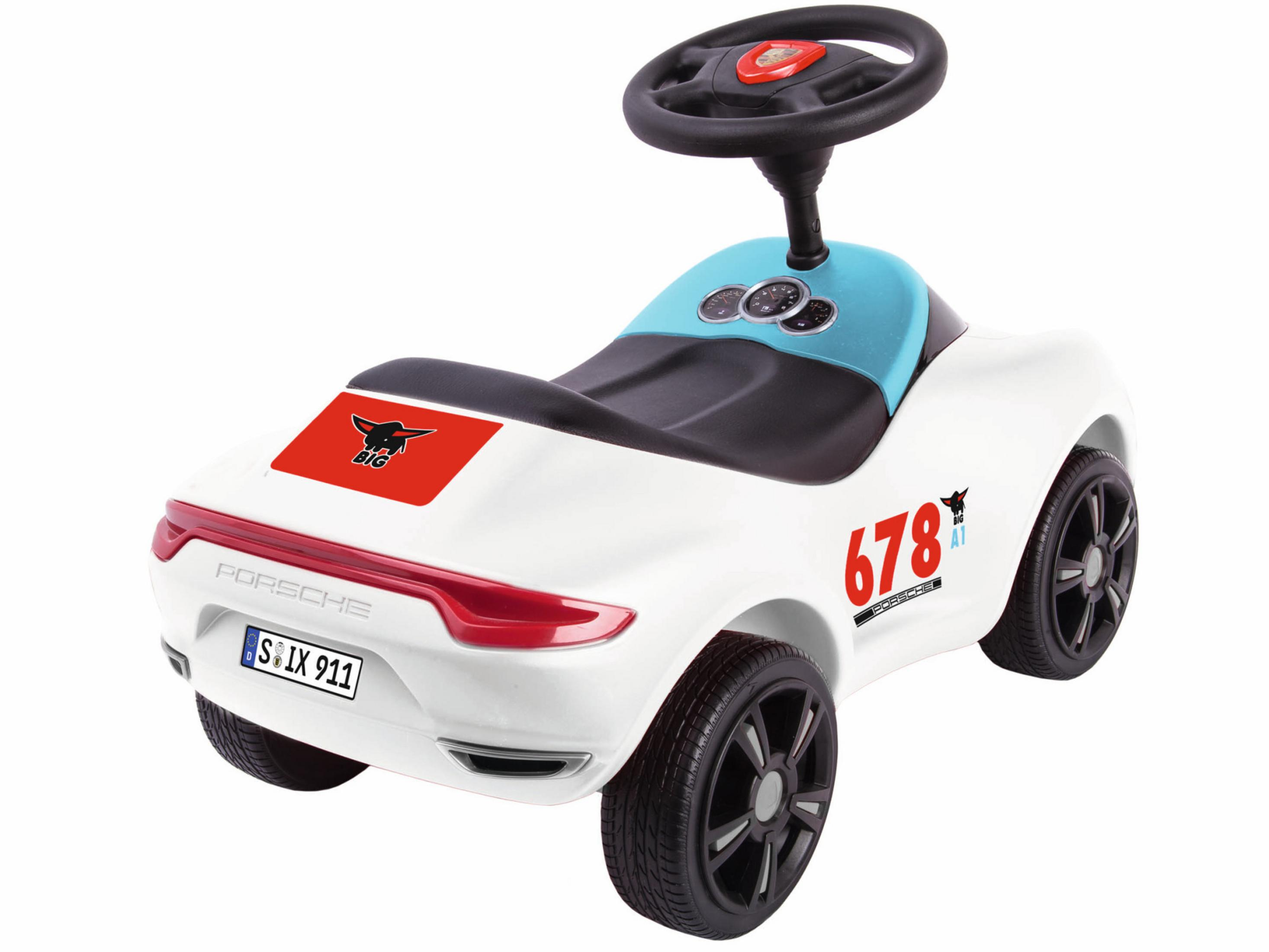 BIG 800056348 BABY-PORSCHE PREMIUM Bobby Weiß Car WEISS