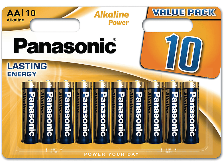 PANASONIC 00231959 LR6APB/10BW AA Batterie, Alkaline, 1.5 Volt MediaMarkt