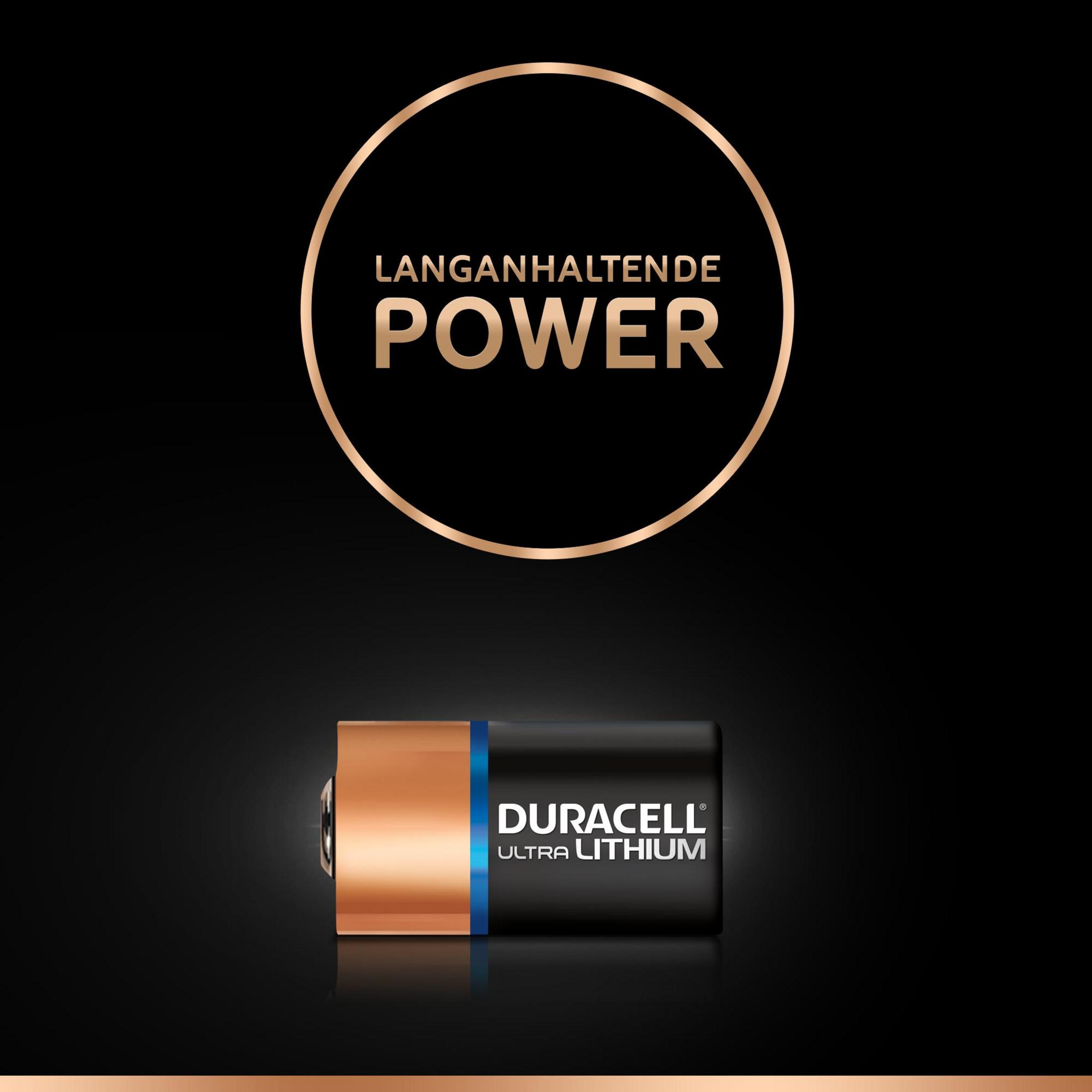 DURACELL 020306 ULTRA 850 2 mAh 3 CR2 CR Stück Volt, Lithium, BG1 Batterie, 1 M3