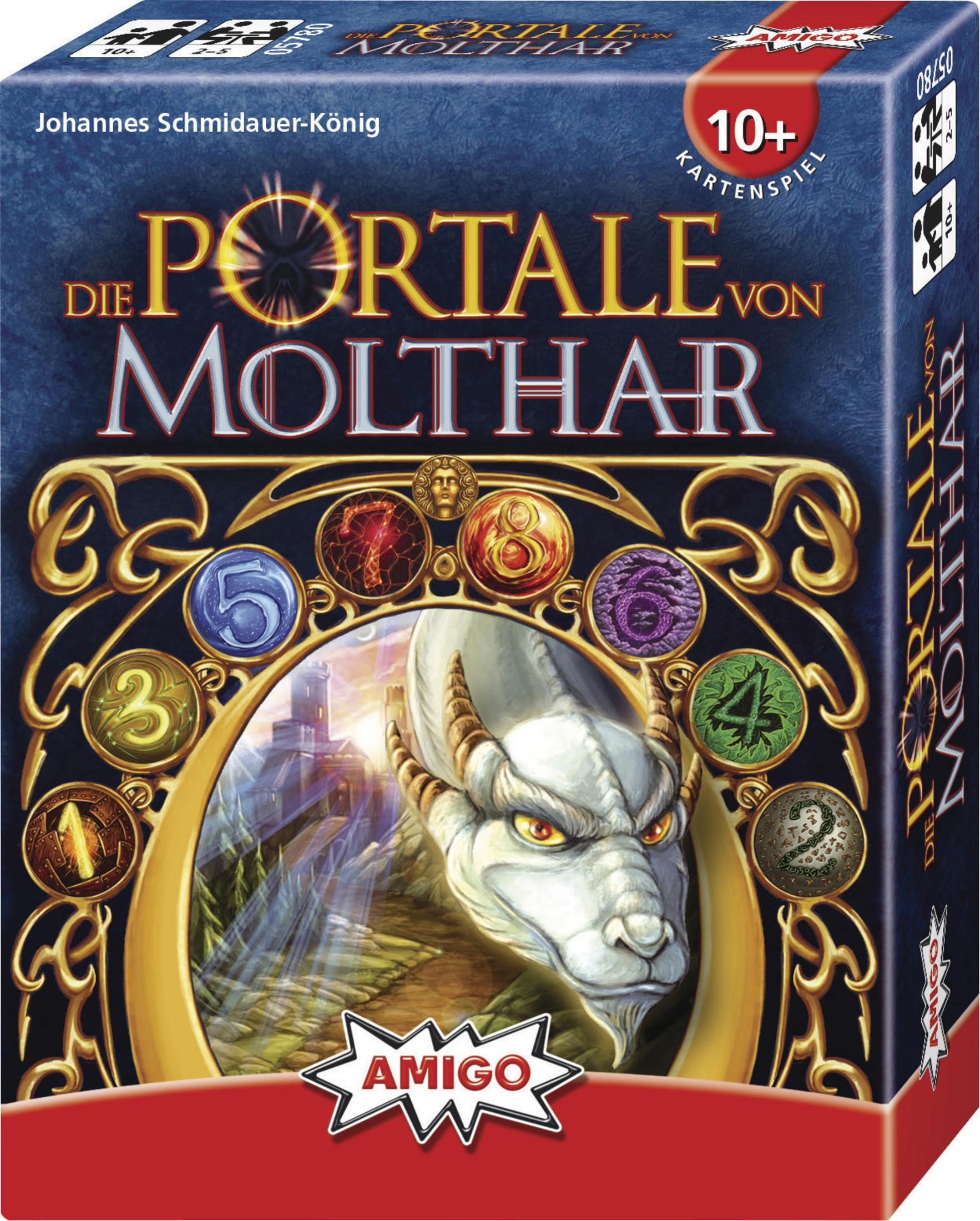 Kartenspiel AMIGO PORTALE DIE Mehrfarbig 05780 VON MOLTHAR