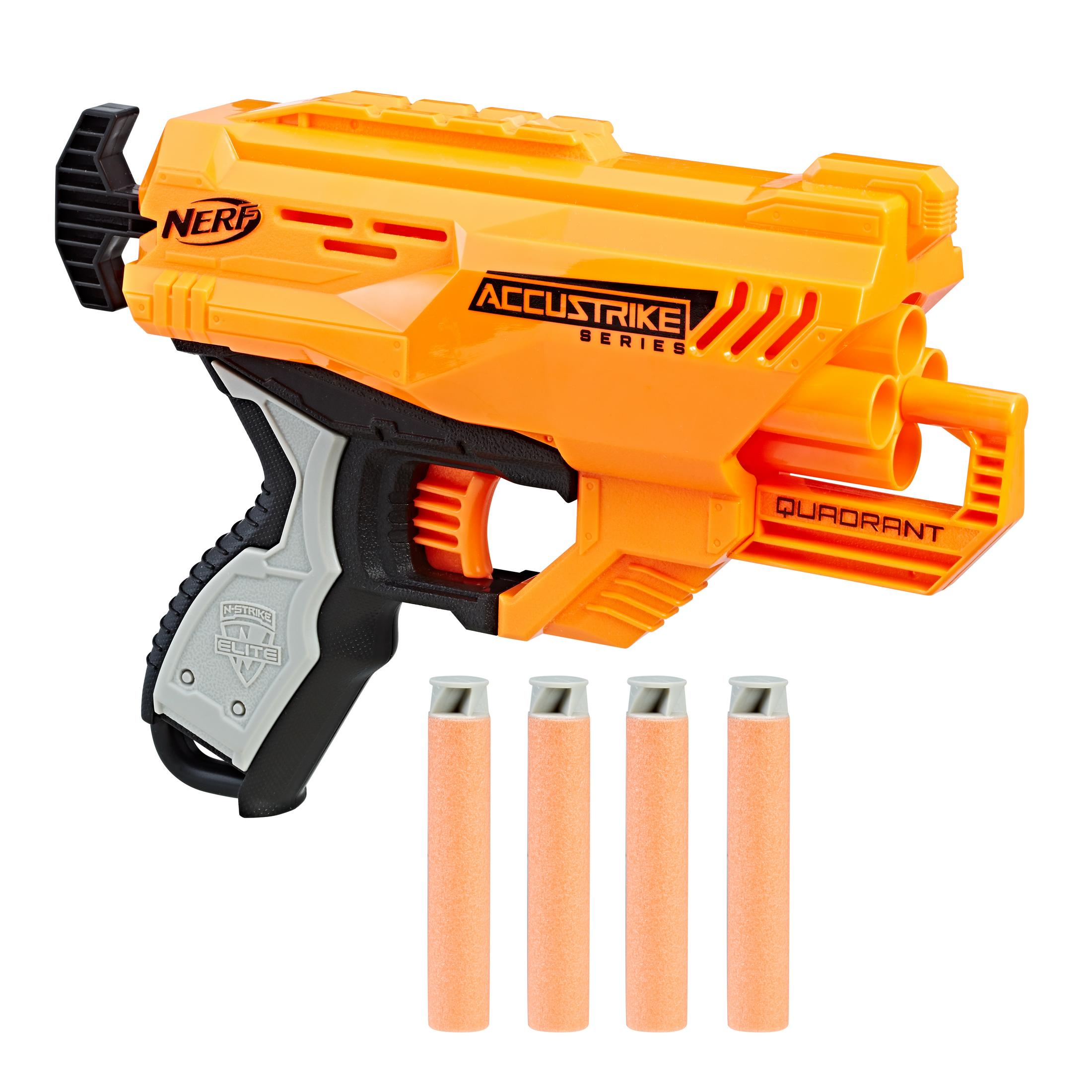 QUADRANT Blaster N-STRIKE Mehrfarbig NERF E0012EU4 ELITE ACCUSTRIKE