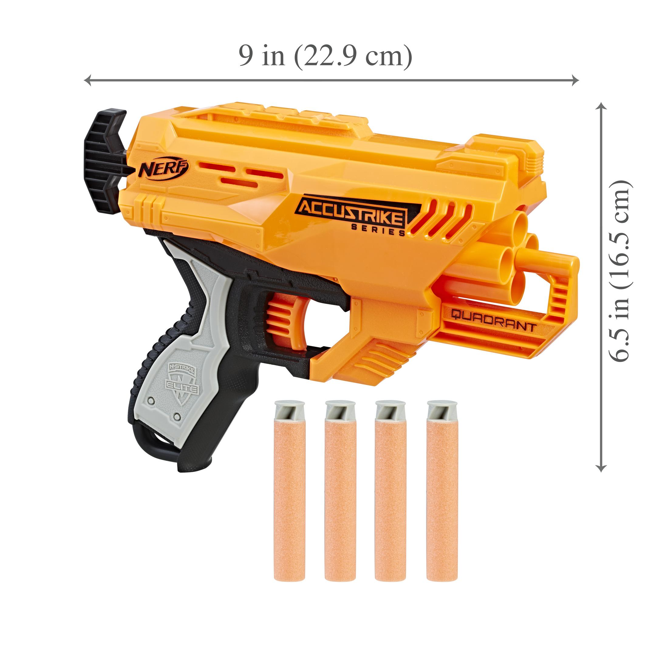 NERF E0012EU4 ACCUSTRIKE ELITE QUADRANT Mehrfarbig N-STRIKE Blaster