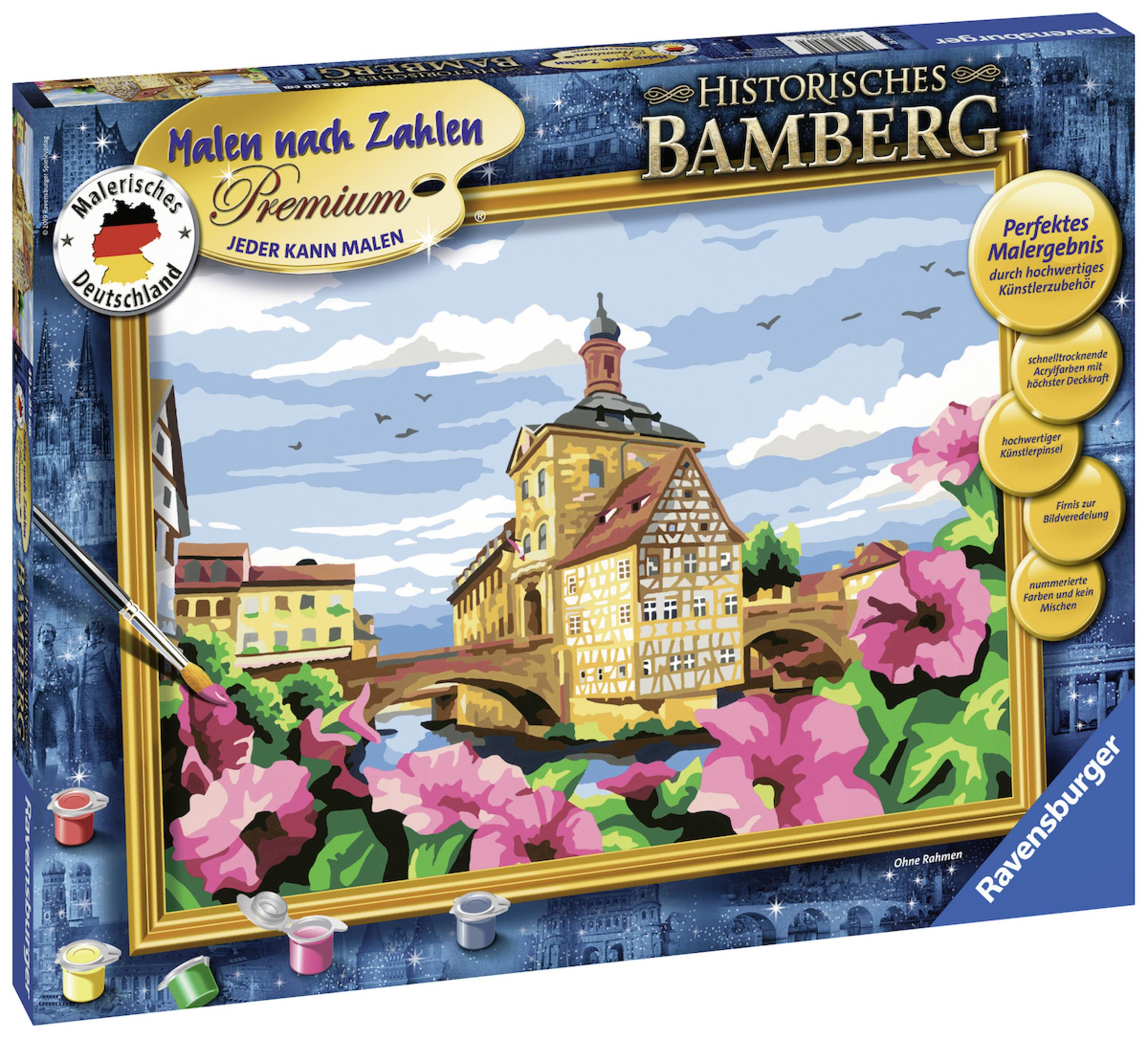 RAVENSBURGER 28913 HISTORISCHES BAMBERG Serie MnZ Mehrfarbig Premium
