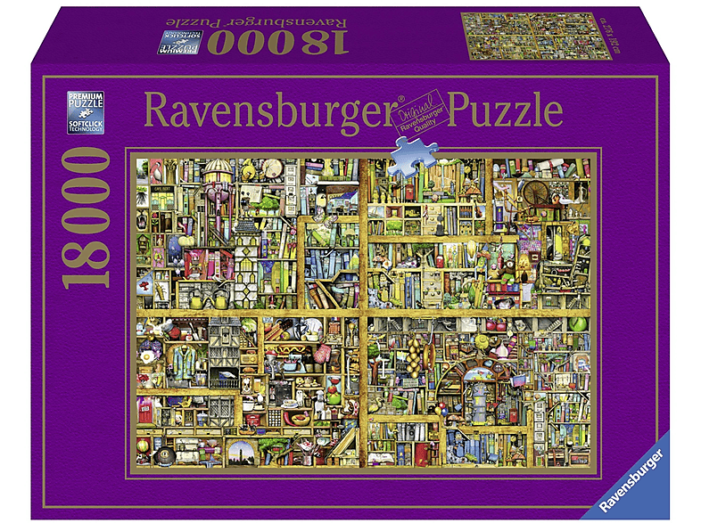 XXL RAVENSBURGER Puzzle MAGISCHES 17825 BÜCHERREGAL