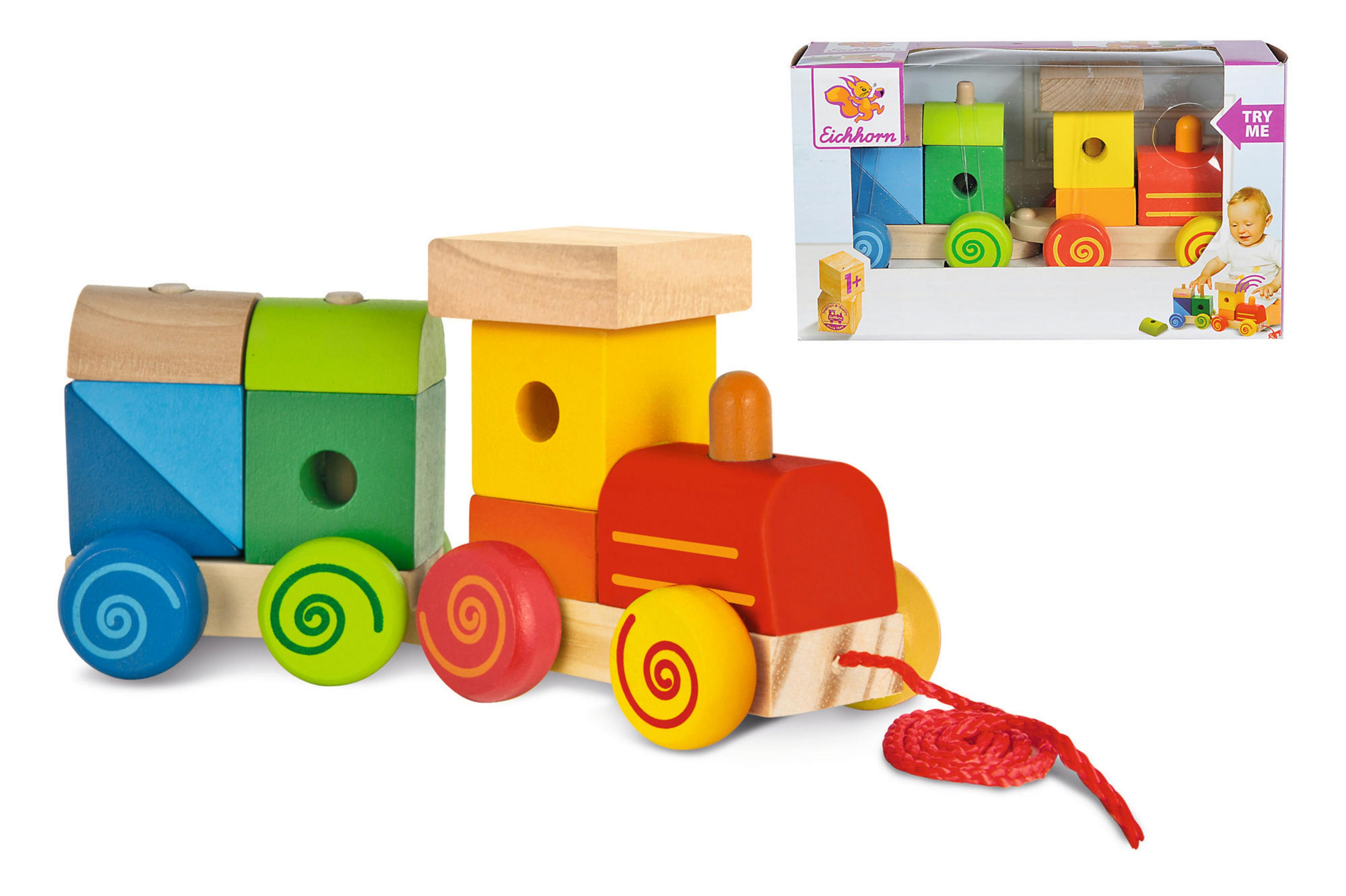 EICHHORN ZUG 11-TLG. 100003453 Kinderspielzeug EH Mehrfarbig