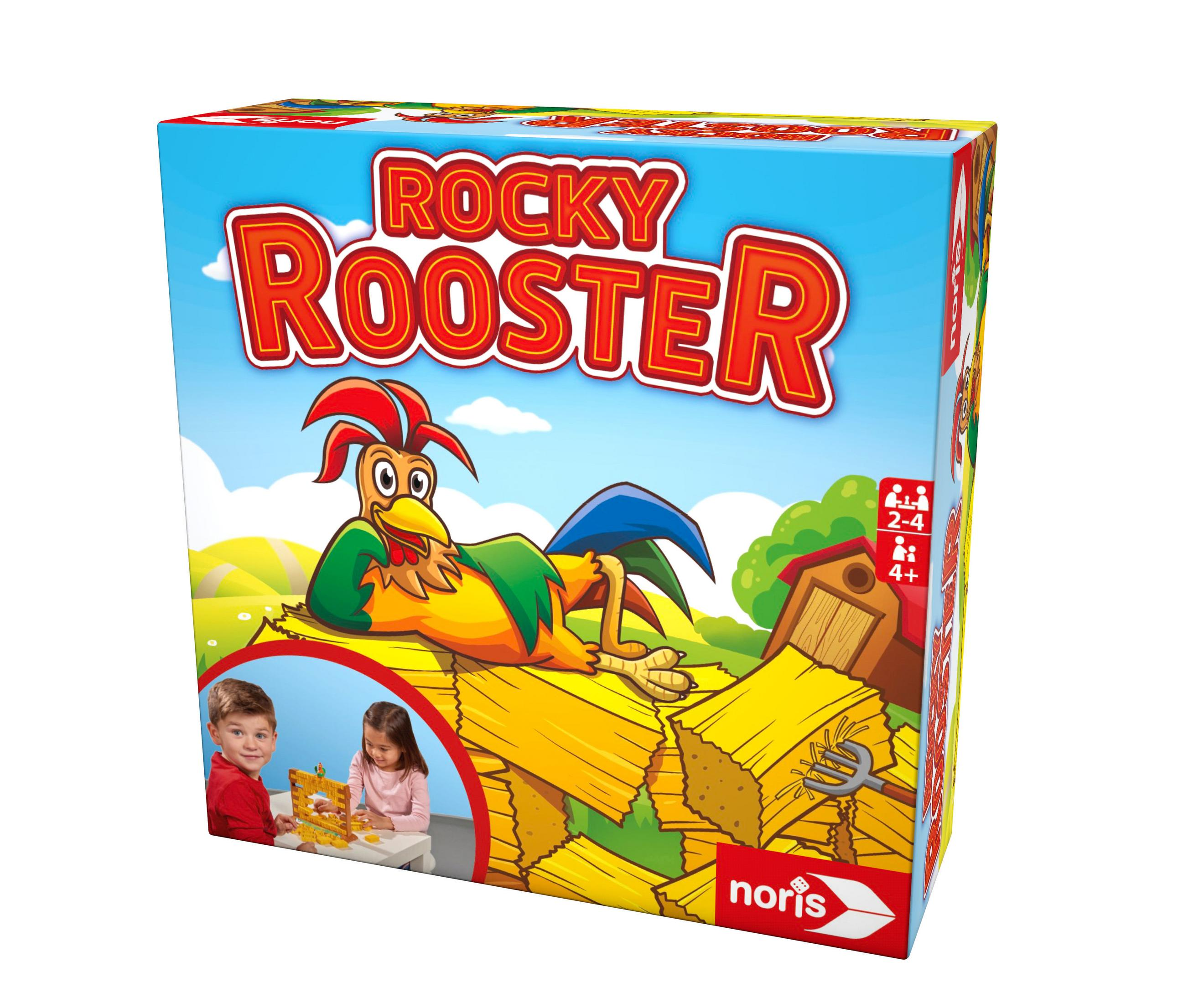 Mehrfarbig Geschicklichkeitsspiel/Actionspiel ROCKY ROOSTER 606064478 NORIS