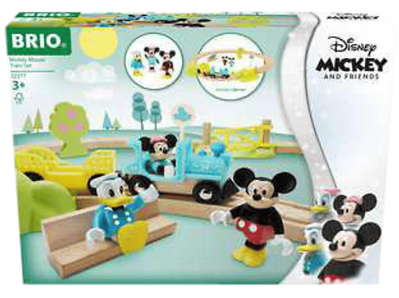 MICKY 32277 Eisenbahn Mehrfarbig BRIO MAUS EISENBAHN-SE