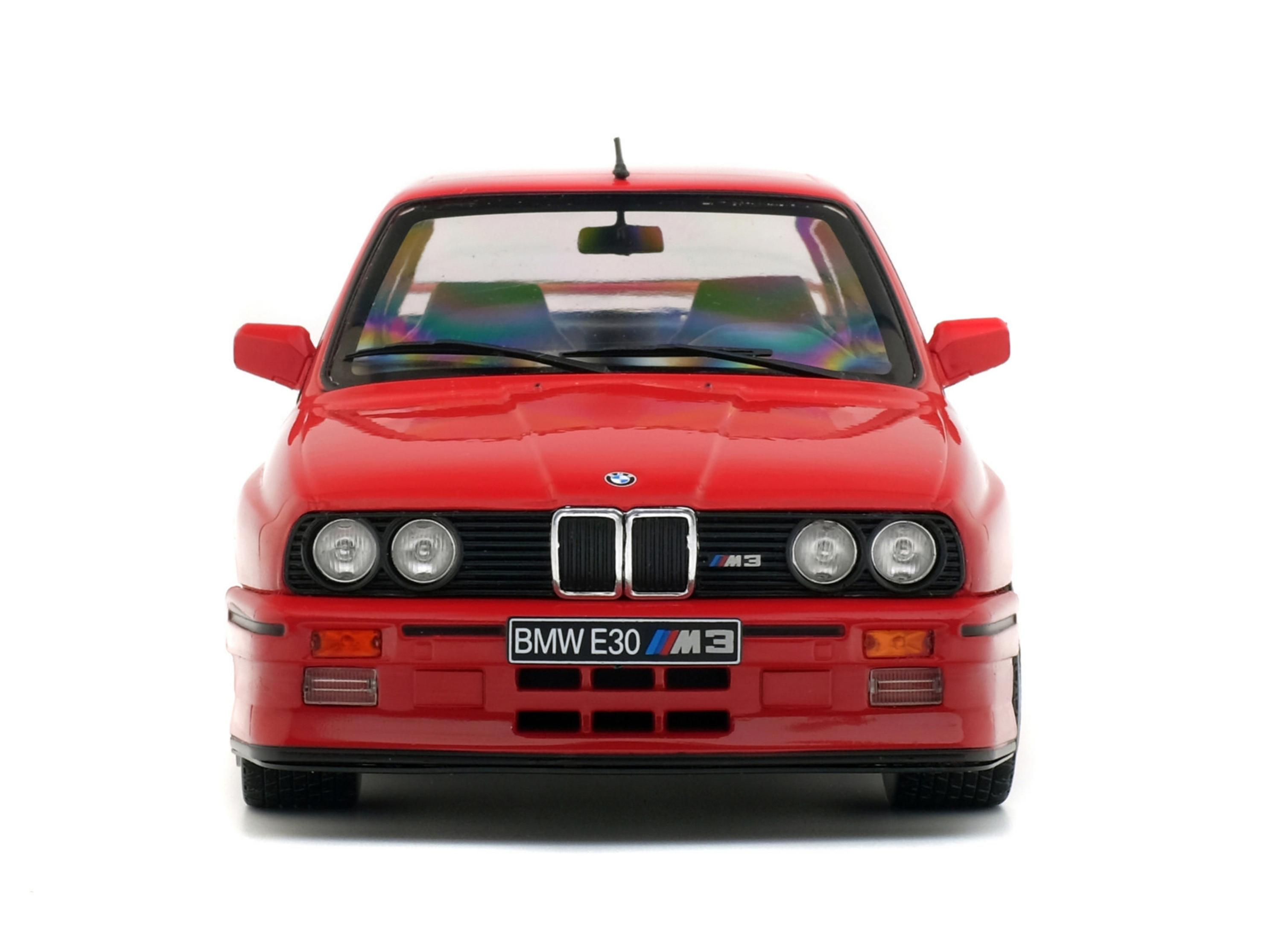 SOLIDO 421184390 Rot (1986) Spielzeugmodellauto M3 1:18 BMW